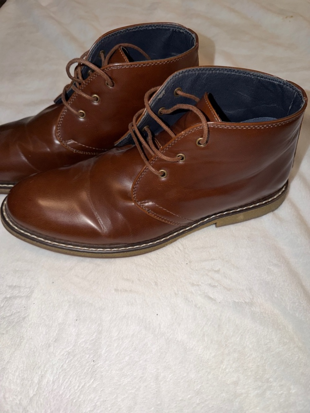 Hawke & Co Brown Leather Chukka Boots